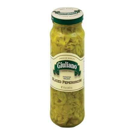 Sliced Greek Golden Peperoncini  16 Ounce - 6 per Case.