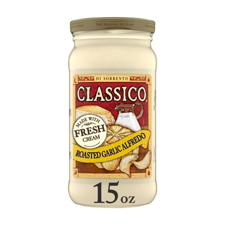 Classico Roasted Garlic Alfredo Pasta Sauce (Pack of 18)