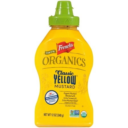 French S True Organics Classic Yellow Mustard 12 Oz