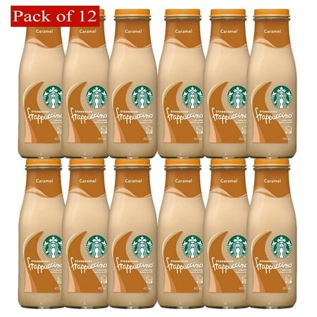 Starbucks Frappuccino Caramel  405ml (Pack of 12 Glasspack)