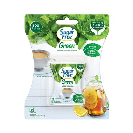 Holistic Stevia  300 Pellets |100% Plant-based Natural Sweetener | 100% Natural Meethi Tulsi (Stevia) Leaves| Sweet Like Sugar but with Zero Calories 