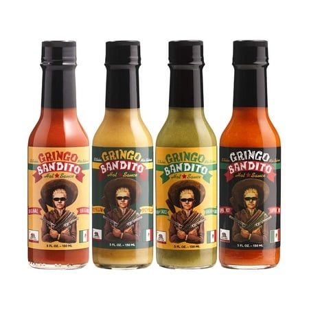 Hot Sauce Classic Variety Pack  5 Fl Oz (Pack of 4)