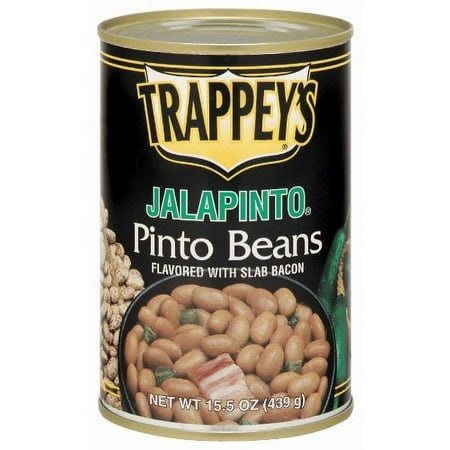 Trappey S Jala Pinto Beans with Bacon  15.5 Ounce (Pack of 6)