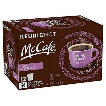 McCafÃ© French Dark Roast K-Cup Coffee Pods (12 Pods)
