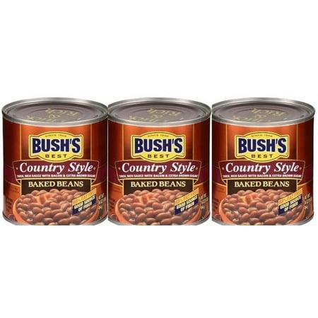 Bush S Country Style Baked Beans - 16oz Pack of 3