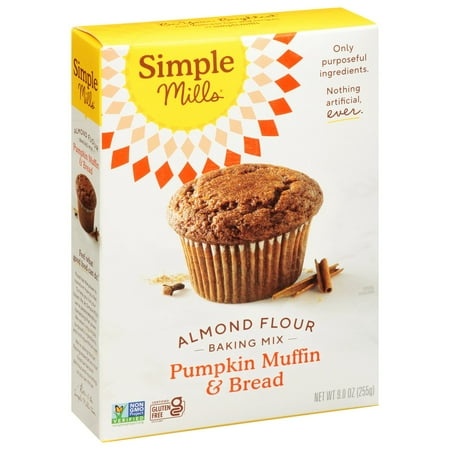 Simple Mills Pumpkin Muffin & Bread Almond Flour Mix - 9 Oz