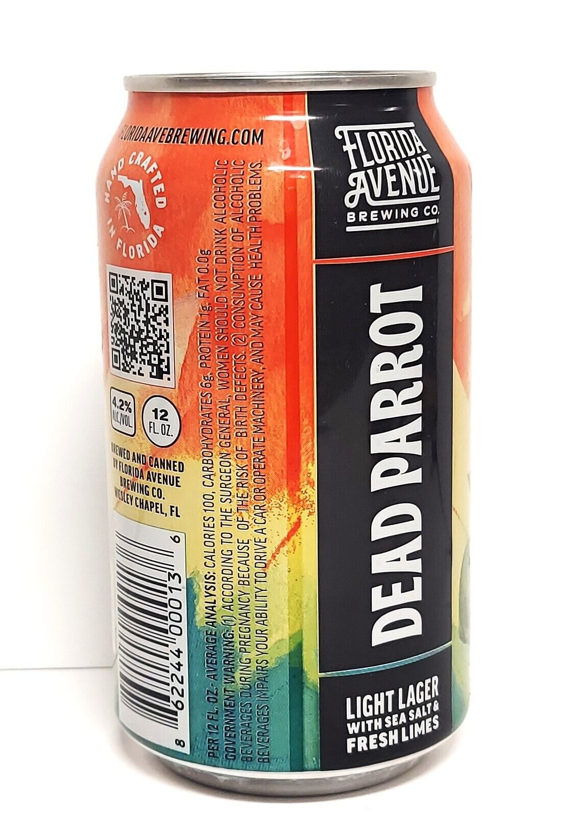 DEAD PARROT LIGHT LAGER - Florida Craft Beer Can
