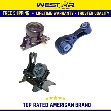 Motor & Torque Strut & Trans Mount 3PCS Compatible for 07-11 Toyota Yaris 1.5L Compatible for Manual Replaces 9279 9246 9734