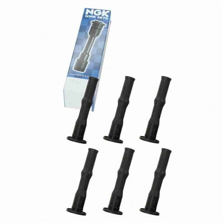 6 Pc NGK 58935 Ignition Coil Boots for 02513 156022 175-1026 2513 35-7035 36-2037 50022 50022-1 671-6249 702436 727436 SPB146 SPP83 SPP83E Direct Spar