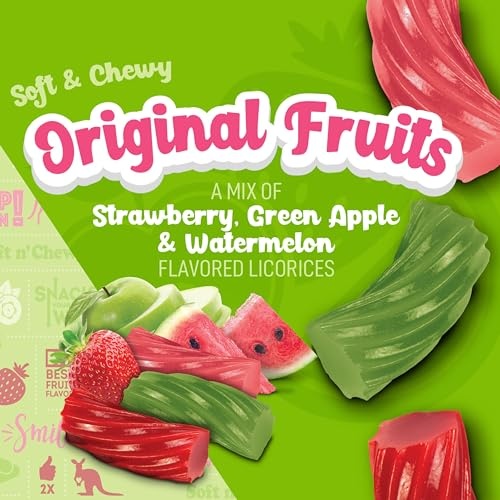 Wiley Wallaby 10 Oz Original Fruits Licorice thumbnail