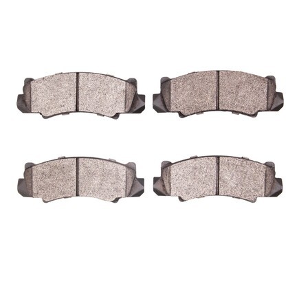 Dynamic Friction Company 5000 Advanced Brake Pads - Semi Metallic 1551-0036-00-Front Set for 1971-1973 Ford Pinto