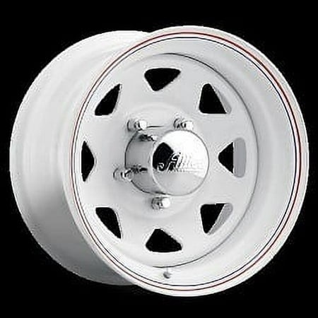 1 Allied - Pacer 15x8 5X5.50 -19 310W White Spoke More Colors Wheel Rim