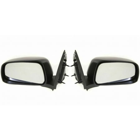 For Nissan Frontier 2005 06 07 08 09 10 11 12 13 14 2015 Door Mirror Driver and Passenger Side | Pair | Manual | Textured | Extended/Crew Cab Nismo XE