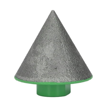 M14 Green Diamond Beveling Chamfer Bit Simple Operation 60° Base Angle Milling Bit for Polishing Shaping 50mm/2in