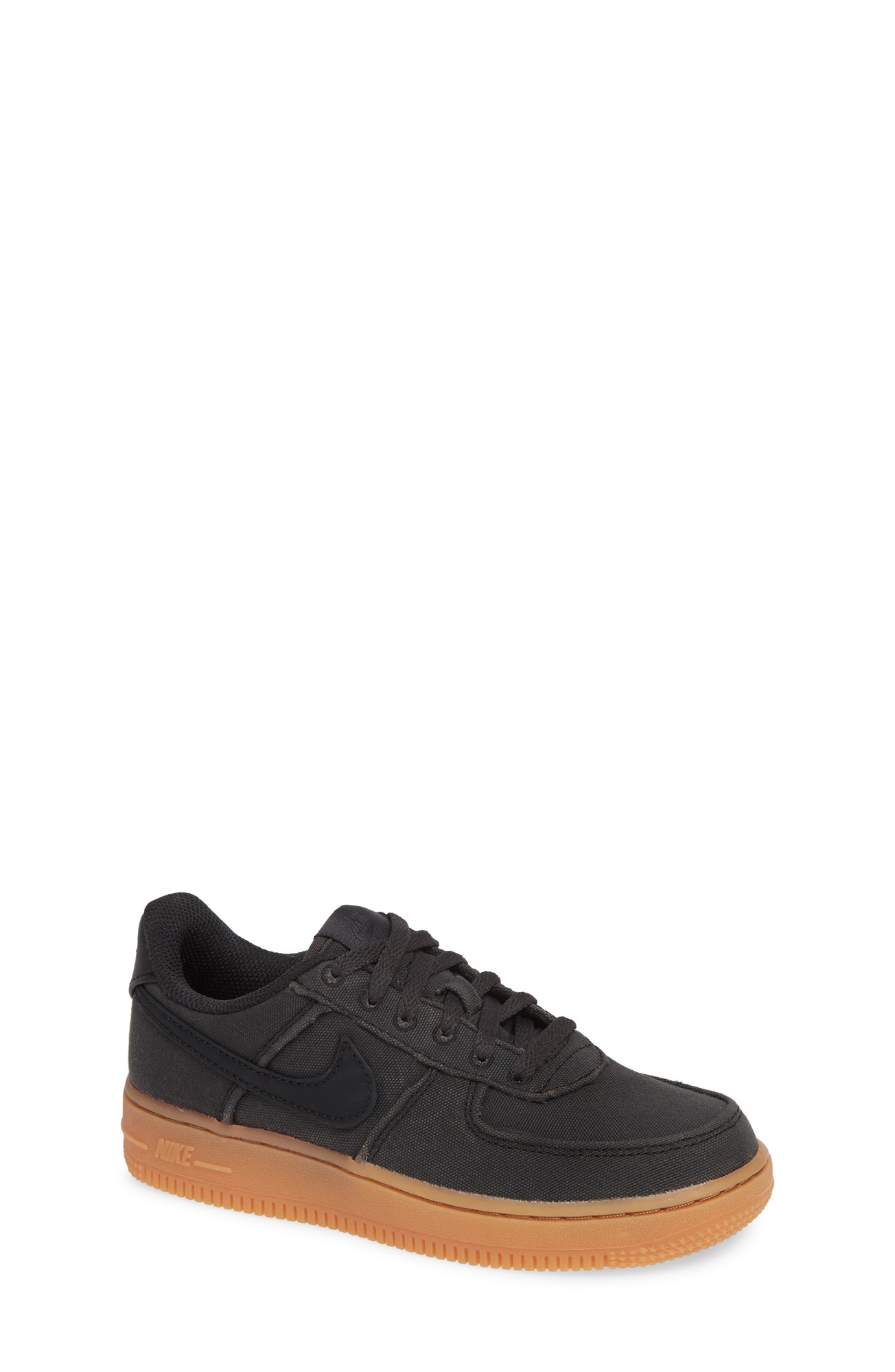 Toddler Boy's Nike Air Force 1 Lv8 Style Sneaker, Size 10 M - Black