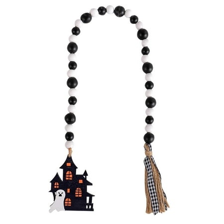 FHKOEGHS Chandelier Parts Metal Cups Wooden Beads Pend 2023 Creative Witch Hanging Decoration Festival Party Decoration