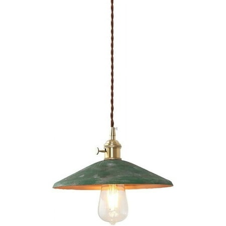 American Style Metal Pendant Light for Dining Room  Vintage Industrial Style Iron Pendant Light Fixture  Retro Farmhouse Rustic Pendant Lighting  Pend