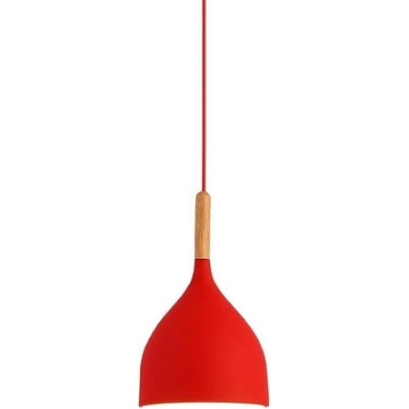 Minimalism Vintage Pendant Lighting for Kitchen Island  Simple Colorful Metal Pendant Light for Dining Room  Rustic Pendant Lamp  Retro Farmhouse Pend