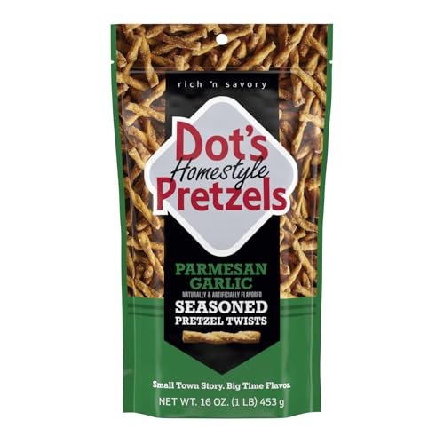 Dot's Homestyle Pretzels Parmesan Garlic Twists - 16oz