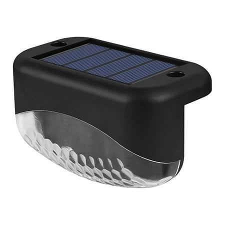 NESZZMIR LED Solar Lamp Path Staircase Outdoor Wall Light Water Drop Lamp Solar Step Lights OutdoorLED Solar Fence Lights for Patio Stairs Yard Garden
