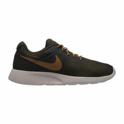 Nike Tanjun Premium Mens Running Shoes Lace-up, Size 10 Medium, Green