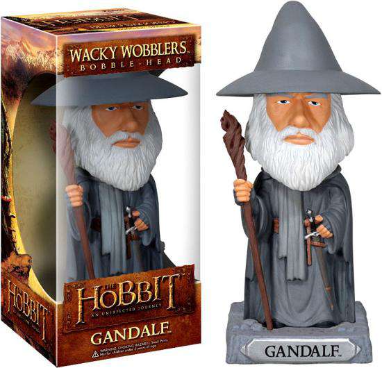 Funko the Hobbit Wacky Wobbler Gandalf Bobble Head