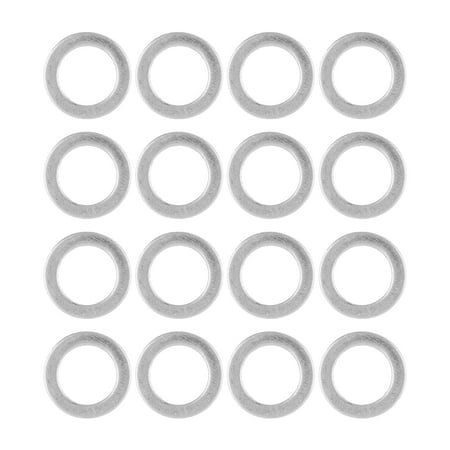 Stainless Steel Flat Washer Set - 60Pcs  6mm ID 9mm OD for Maintenance (4807-0609-1000)