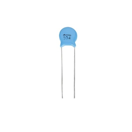 FIGT-50 Pieces High Voltage Capacitors  Ceramic Capacitors  1000V 104M 0.1uF 100nF 1000V High Voltage Disc Ceramic Capacitor Bank【0516】