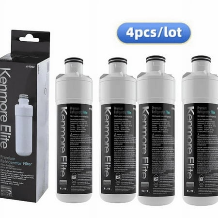 9980 Refrigerator Water Filter Replacement Compatible with Kenmore Water 9980  46-9980-4 Pack