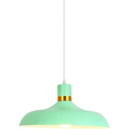 Metal Pendant Lighting for Kitchen Island  Modern Minimalist Pendant Light  Simple Industrial Style Pendant Lamp  Round Colorful Farmhouse Rustic Pend