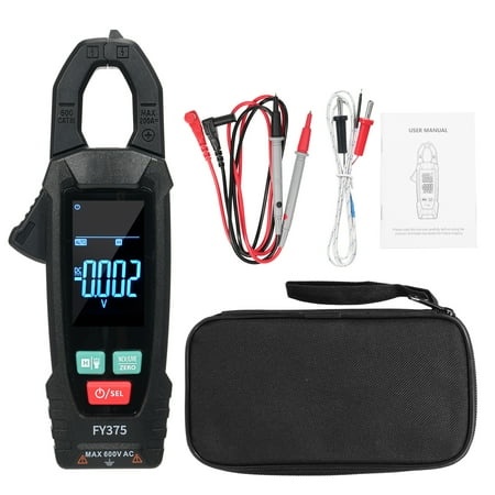 Clamp Meter 5999 Ncv Test Universal Meter LCD Display Clamp Meter Tester Wire with Clamp Tester with Shutdown and Clamp Meter Tester Wire Function Fy3