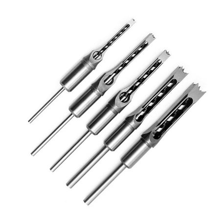 Drilling Bit Kit Set 1/4 Inch Chisel Steel Drill 3/8 Inch 1/2 Inch Wood Drill Bit Saw Inch 5/8 Inch 1/4 Inch 5/16 Inch 3/8 Inch 5/16 Inch 3/8 Saw Chis