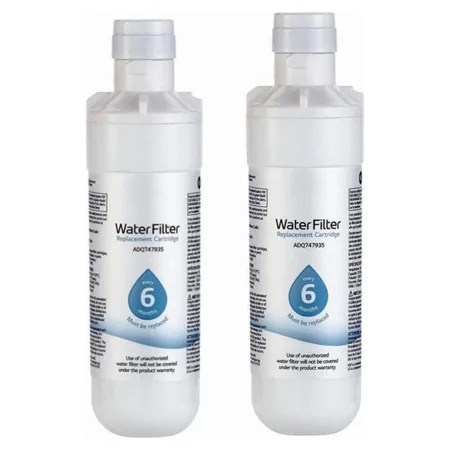 2Pcs LT1000P 6 Month / 200 Gallon Capacity Replacement Refrigerator Water Filter - for LT1000P 469980 46-9980 ADQ747935 GF-D706BSL