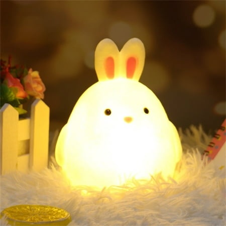 Kgfrsd LED Lights Light Bulbs Portable Battery Operated Cute Animal LED Night Light Children Room Decor Night Light Room Decor Home Decor C