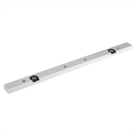 FIGT-Aluminium Alloy Miter Bar Rail Miter Guage Bar Slider Table Saw Gauge Rod Wood Working Tool(300mm / 11.81inch)【0516】
