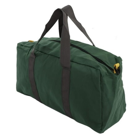 FIGT-Heavy Duty Canvas Tool Bag  Wide Mouth Tool Bag Multifunction Waterproof Hand Tool Storage Carry Bags for Carpentry Electrician (18 Inch)【0516