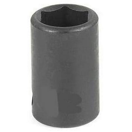 2PK Grey Pneumatic 1010R 3/8  Drive X 5/16  Standard Socket