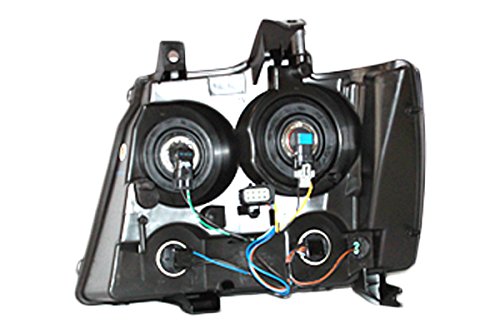 TYC 20-6755-00-1 for Chevrolet Right Replacement Head Lamp Fits Select: 2007-2014 CHEVROLET TAHOE  2007-2014 CHEVROLET SUBURBAN