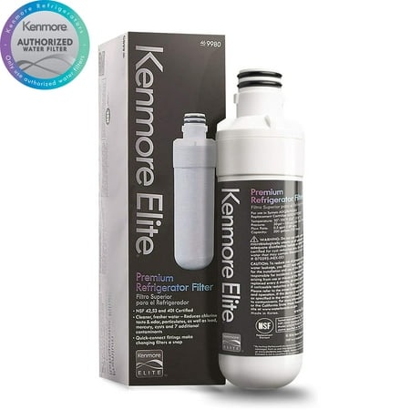 Kenmore 9980 Replacement Refrigerator Water Filter  Compatible with LT1000PC/PCS  LT1000PC MDJ64844601  ADQ747935 ADQ74793504  Kenmore 46-9980 Water F