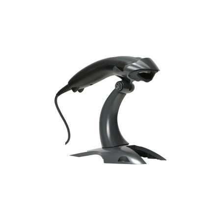 Honeywell Voyager 1400g Wired General Duty Laser Barcode Scanner  Omni-directional  1D  PDF  2D  RS232/USB/KBW/IBM  Black  USB Kit W/ Stand - 1400G2D-