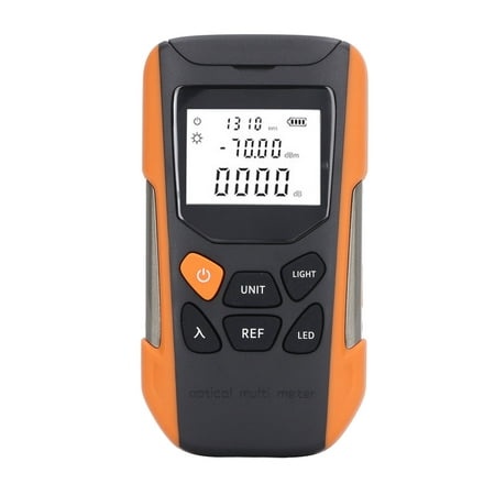 2024 Fiber Optic Cable Tester Portable Optical Fiber Power Meter 30 Km Optical Attenuation Tester Power Meter