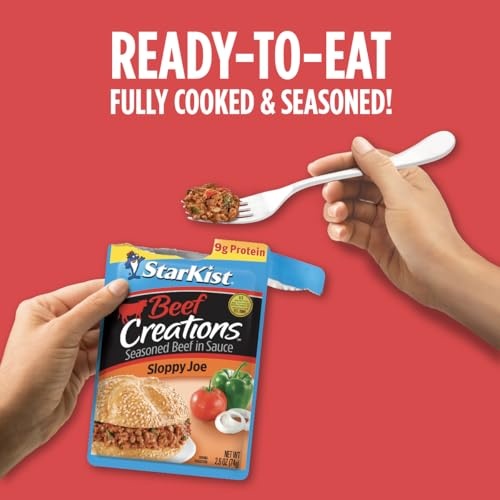 StarKist Beef Creations Sloppy Joe Seasoned Beef in Sauce  2.6 Oz Pouch thumbnail