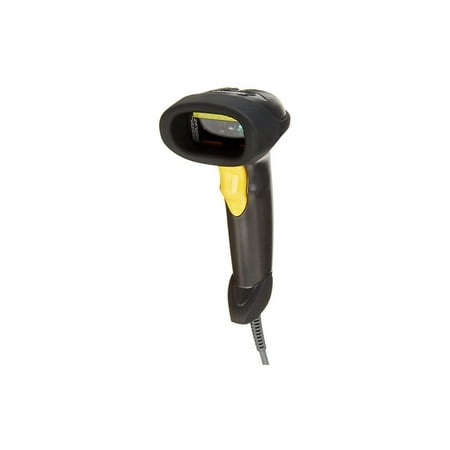 LS2208 General Purpose Handheld 1D BiDirectional Laser Barcode Scanner Black
