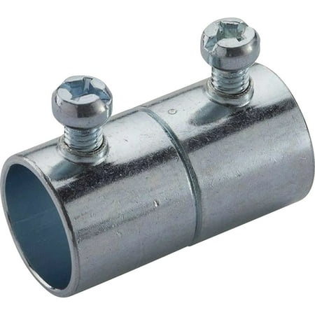 Halex EMT 3/4 in. Set Screw Conduit Coupling (5-Pack) 26282