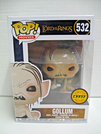 Funko - POP Lord of the Rings /Hobbit S3 - Gollum #532 LIMITED CHASE EDITION