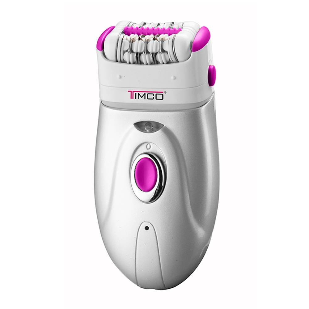 Rasuradora Depiladora Y Exfoliante Recargable Timco DW 3619 Morada