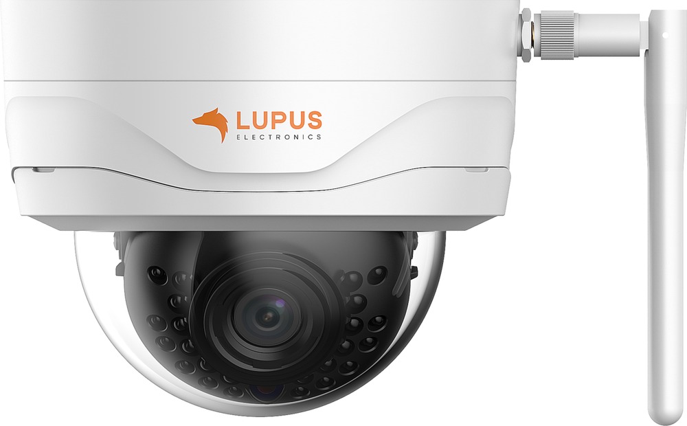 LUPUSNET HD - LE204 - Netzwerk-Überwachungskamera - Kuppel - Farbe (Tag&Nacht) - 3 MP - 2304 X 1296 - Feste Brennweite - Drahtlos - Wi-Fi - LAN 10/10