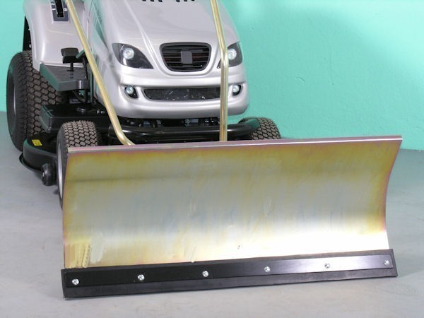 Schneeschild Verzinkt 118x50cm Passend Rally 1136 Rasentraktor