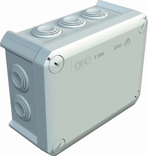 OBO Bettermann 2007077 Junction Box 102x136mm 1pc Weatherproof AX