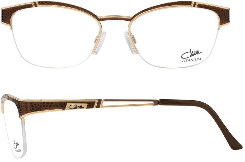 Cazal 1229 Eyeglasses 004 Brown-gold